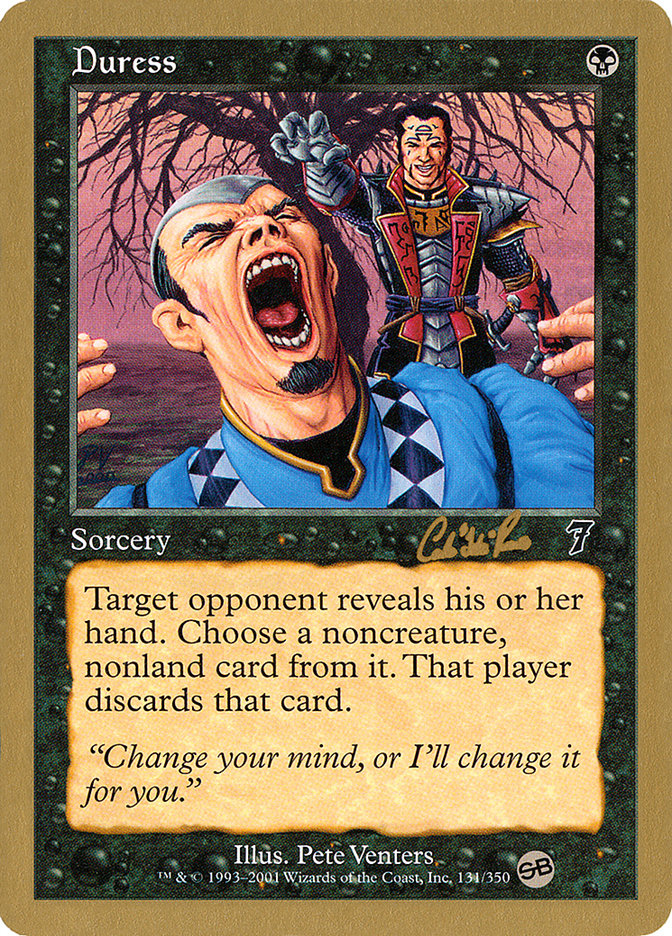 Duress (Carlos Romao) (SB) [World Championship Decks 2002] | Webway Games