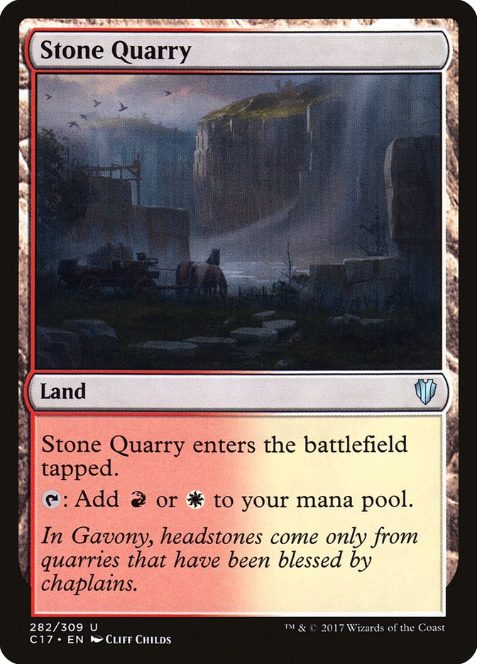 Stone Quarry [Commander 2017] | Webway Games