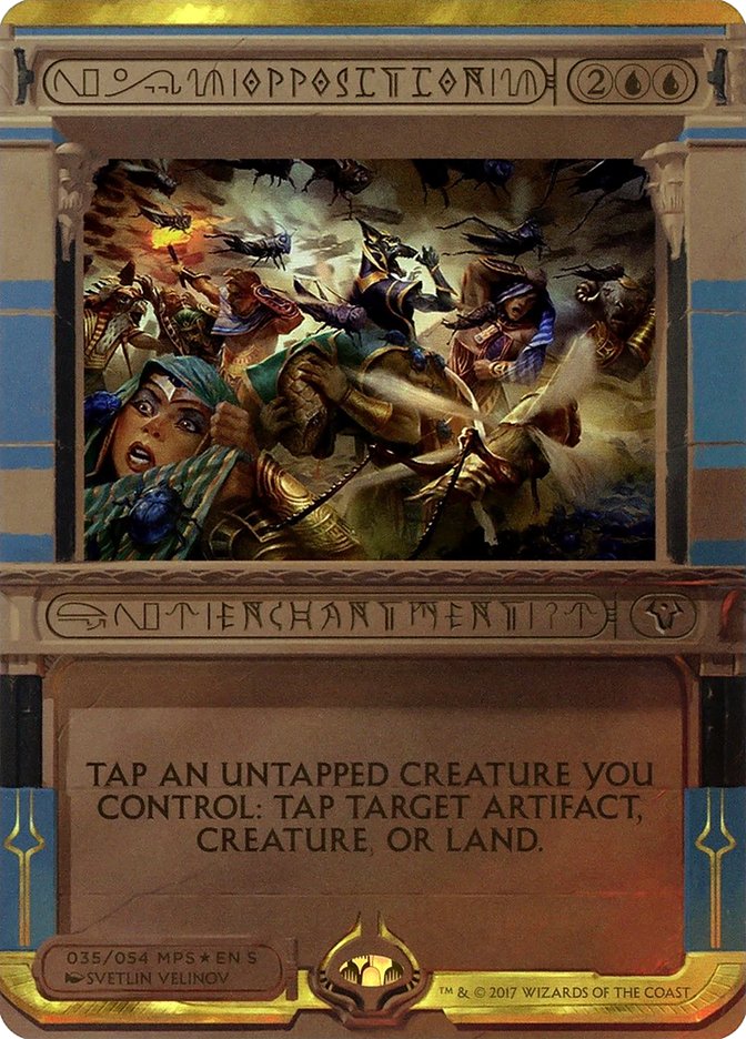 Opposition (Invocation) [Amonkhet Invocations] | Webway Games