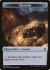The Monarch // Treasure Token [Commander Legends Tokens] | Webway Games