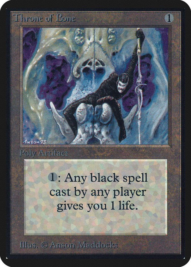 Throne of Bone [Limited Edition Alpha] | Webway Games