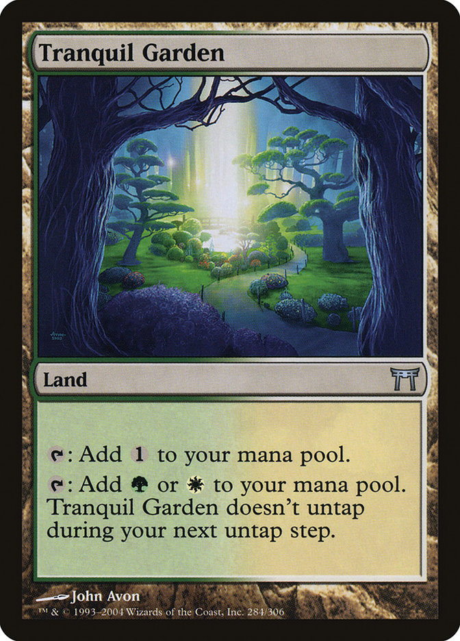 Tranquil Garden [Champions of Kamigawa] | Webway Games