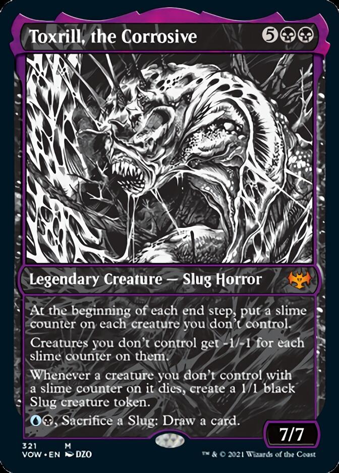 Toxrill, the Corrosive (Showcase Eternal Night) [Innistrad: Crimson Vow] | Webway Games