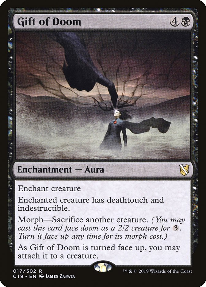 Gift of Doom [Commander 2019] | Webway Games