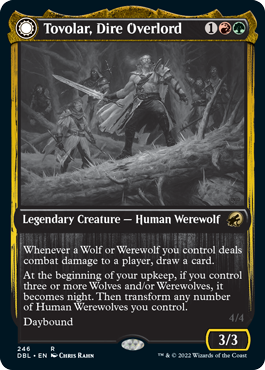 Tovolar, Dire Overlord // Tovolar, the Midnight Scourge [Innistrad: Double Feature] | Webway Games