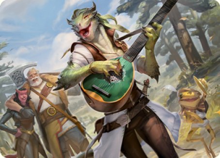 Wandering Troubadour Art Card [Dungeons & Dragons: Adventures in the Forgotten Realms Art Series] | Webway Games