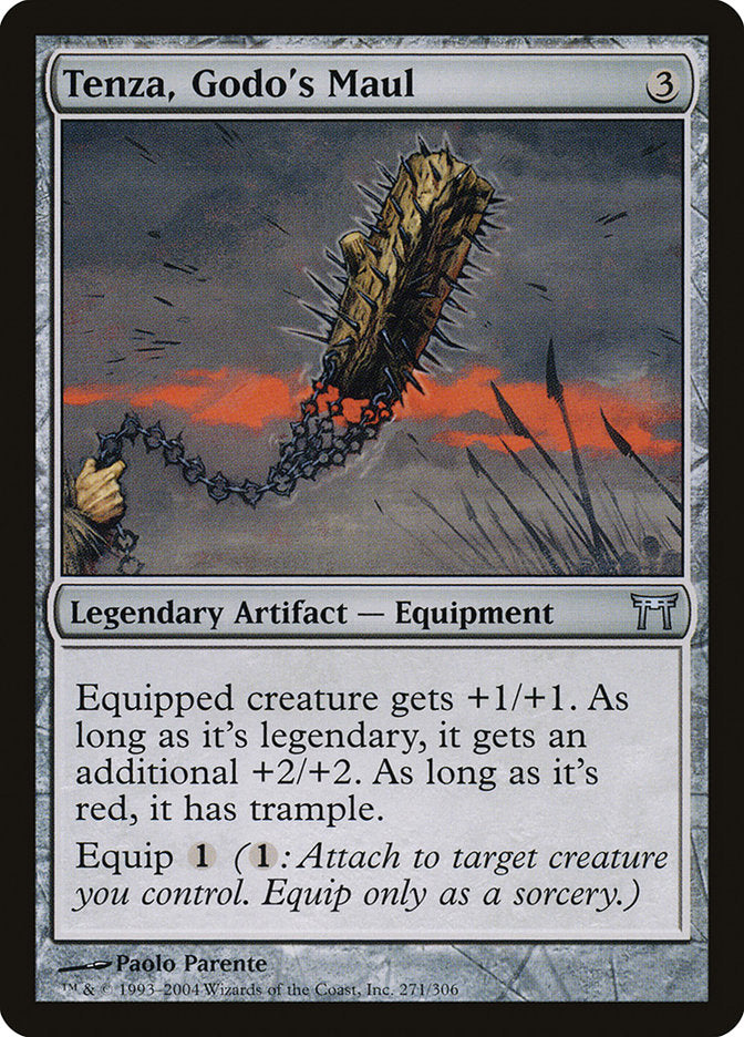 Tenza, Godo's Maul [Champions of Kamigawa] | Webway Games