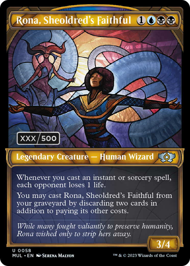 Rona, Sheoldred's Faithful (Serialized) [Multiverse Legends] | Webway Games