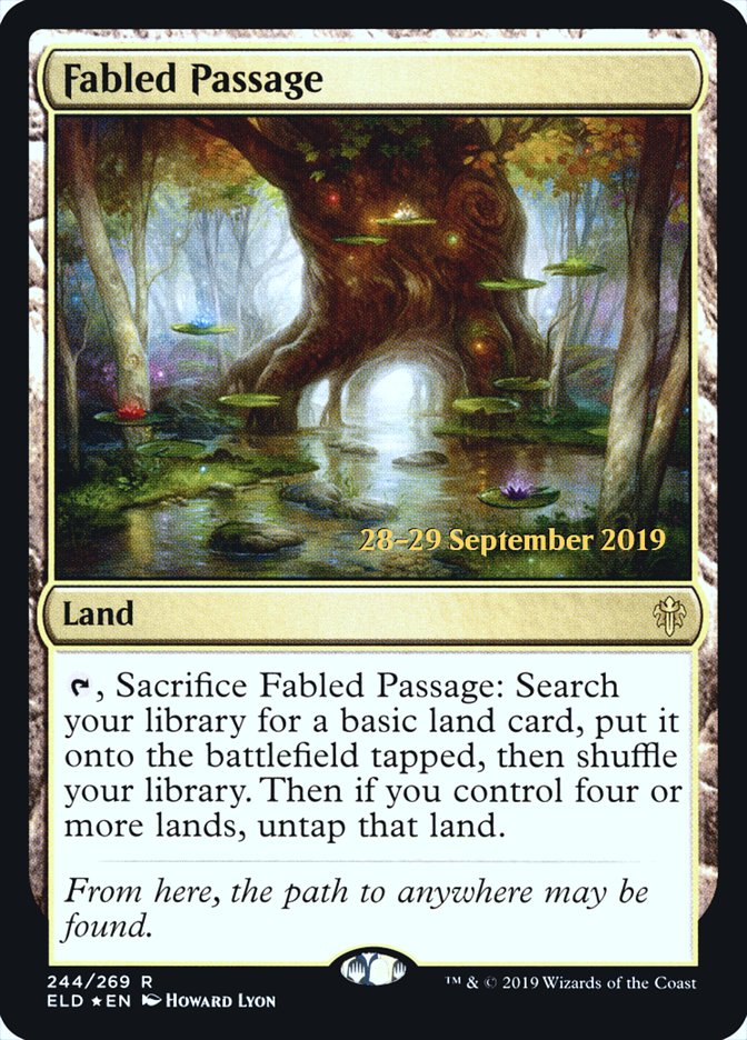 Fabled Passage  [Throne of Eldraine Prerelease Promos] | Webway Games