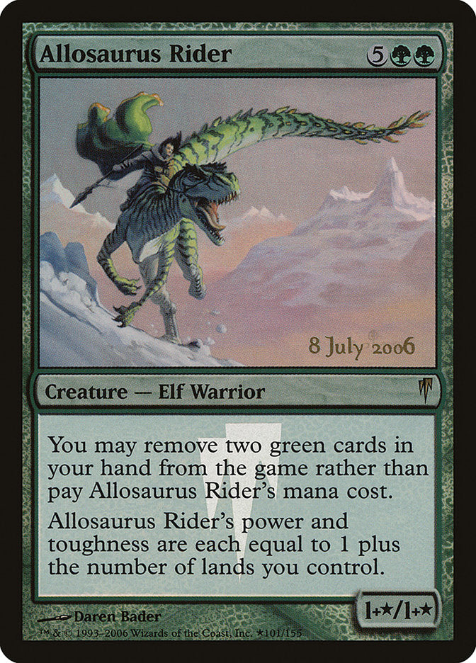 Allosaurus Rider [Coldsnap Promos] | Webway Games