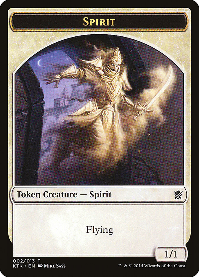 Spirit [Khans of Tarkir Tokens] | Webway Games