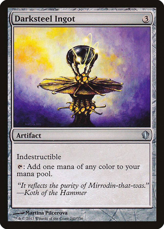 Darksteel Ingot [Commander 2013] | Webway Games