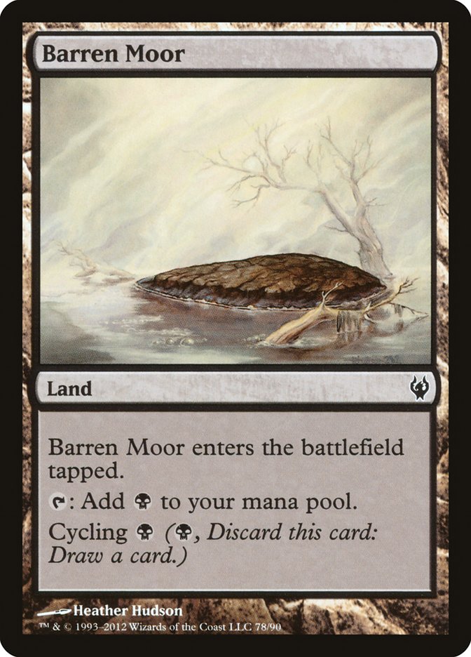 Barren Moor [Duel Decks: Izzet vs. Golgari] | Webway Games
