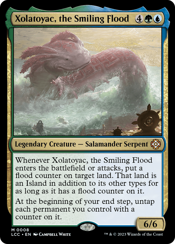 Xolatoyac, the Smiling Flood [The Lost Caverns of Ixalan Commander] | Webway Games