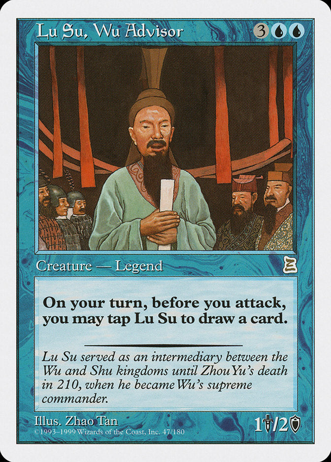 Lu Su, Wu Advisor [Portal Three Kingdoms] | Webway Games