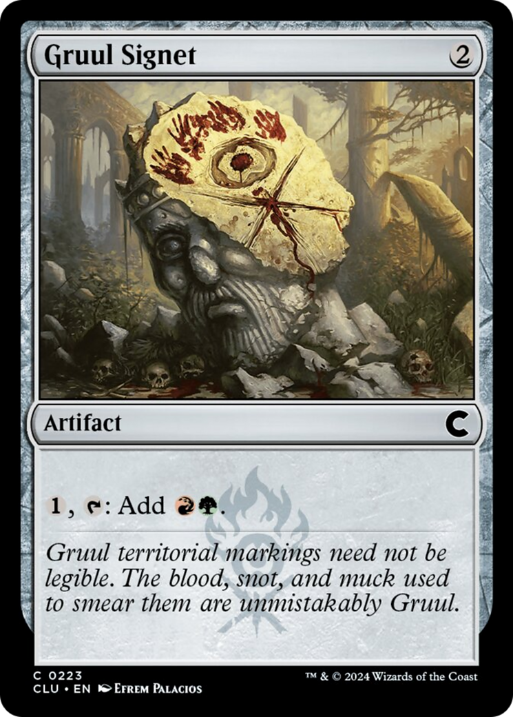 Gruul Signet [Ravnica: Clue Edition] | Webway Games