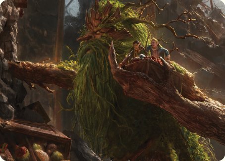 Treebeard, Gracious Host Art Card [The Lord of the Rings: Tales of Middle-earth Art Series] | Webway Games