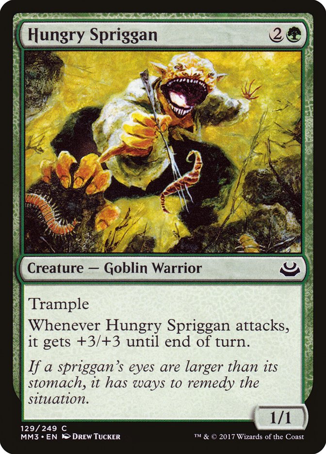 Hungry Spriggan [Modern Masters 2017] | Webway Games