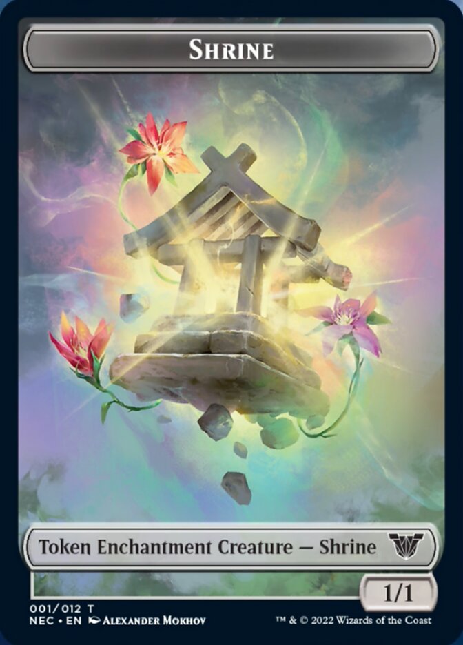 Shrine Token [Kamigawa: Neon Dynasty Commander Tokens] | Webway Games