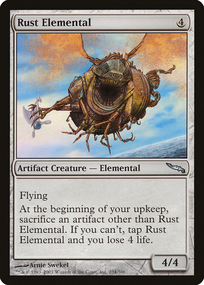 Rust Elemental [Mirrodin] | Webway Games
