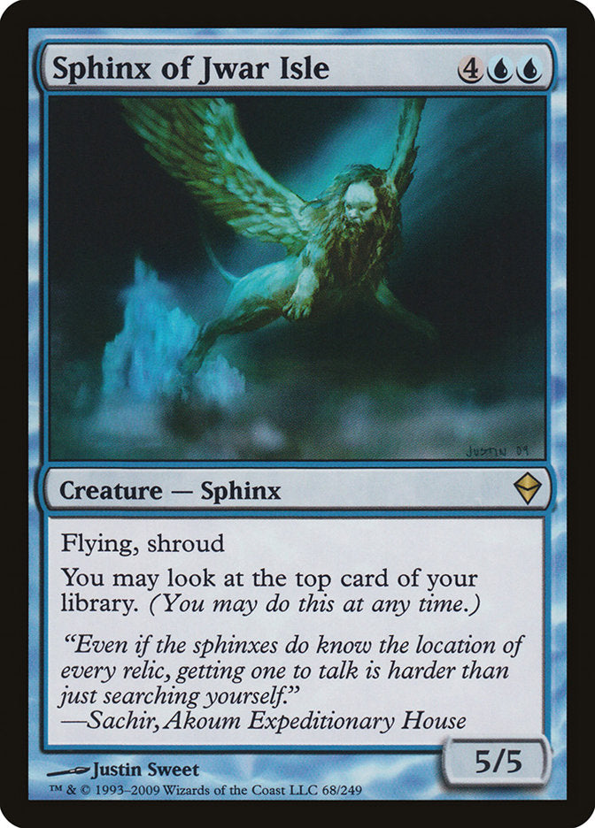 Sphinx of Jwar Isle [Zendikar] | Webway Games