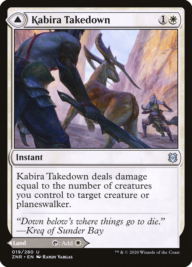 Kabira Takedown // Kabira Plateau [Zendikar Rising] | Webway Games