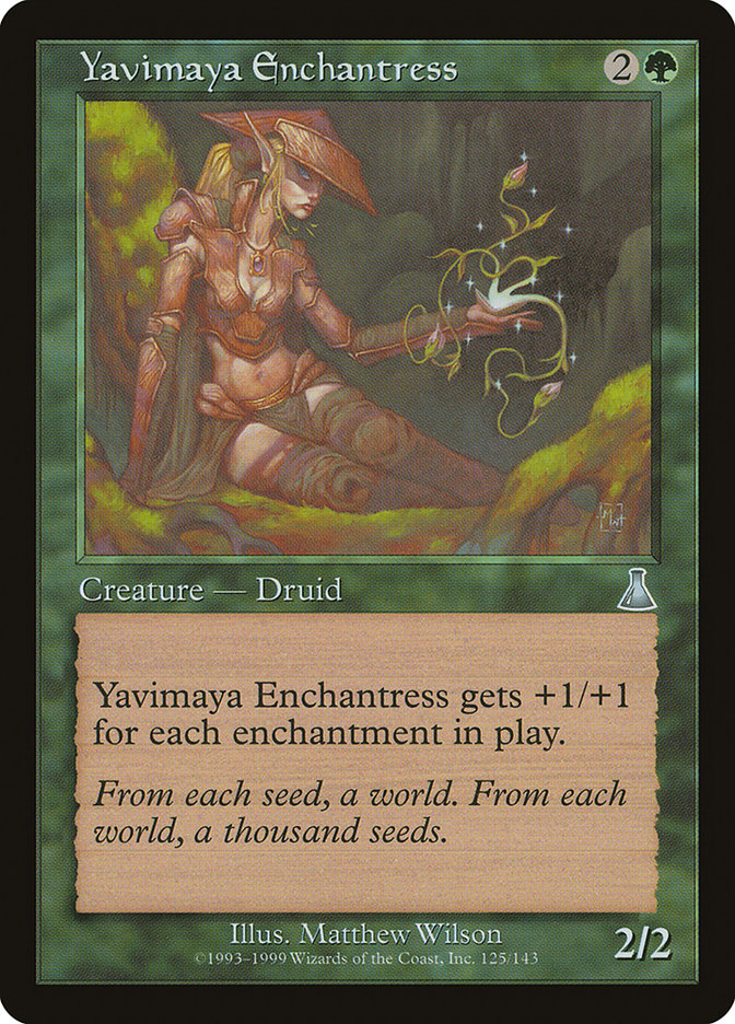 Yavimaya Enchantress [Urza's Destiny] | Webway Games
