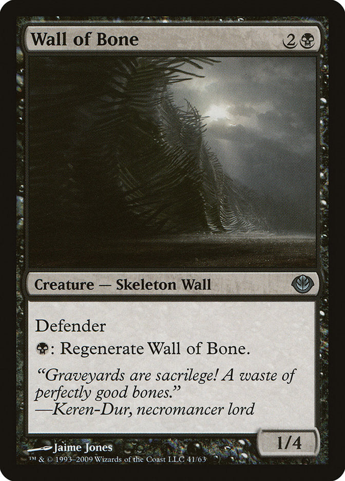 Wall of Bone [Duel Decks: Garruk vs. Liliana] | Webway Games