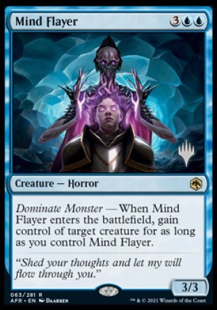 Mind Flayer (Promo Pack) [Dungeons & Dragons: Adventures in the Forgotten Realms Promos] | Webway Games