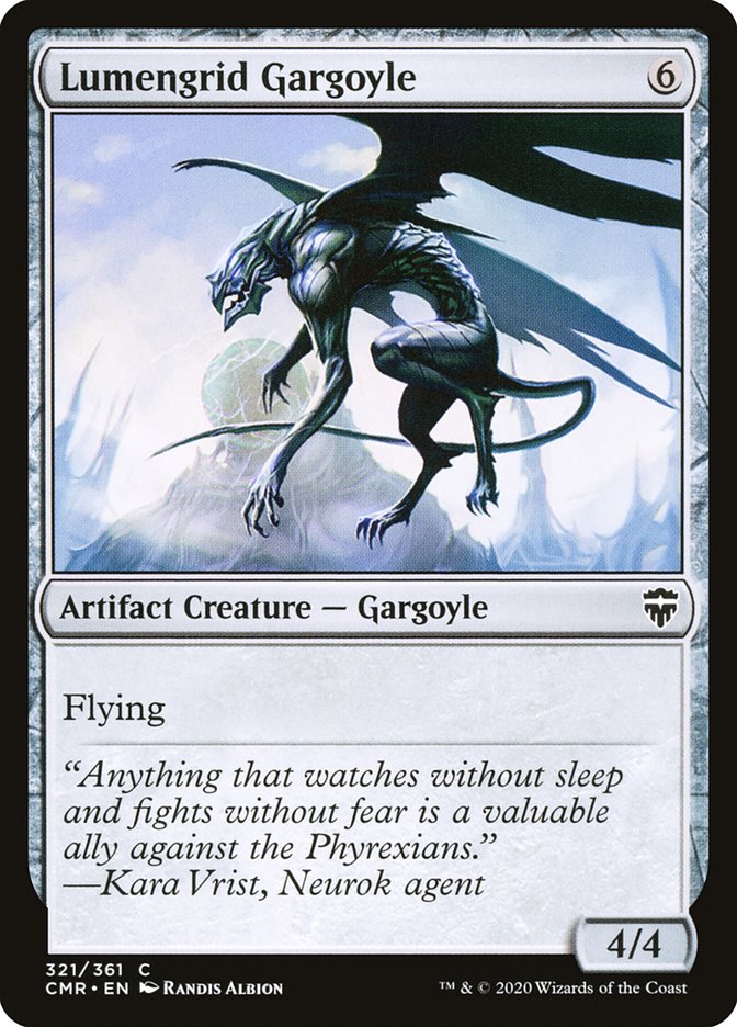 Lumengrid Gargoyle [Commander Legends] | Webway Games