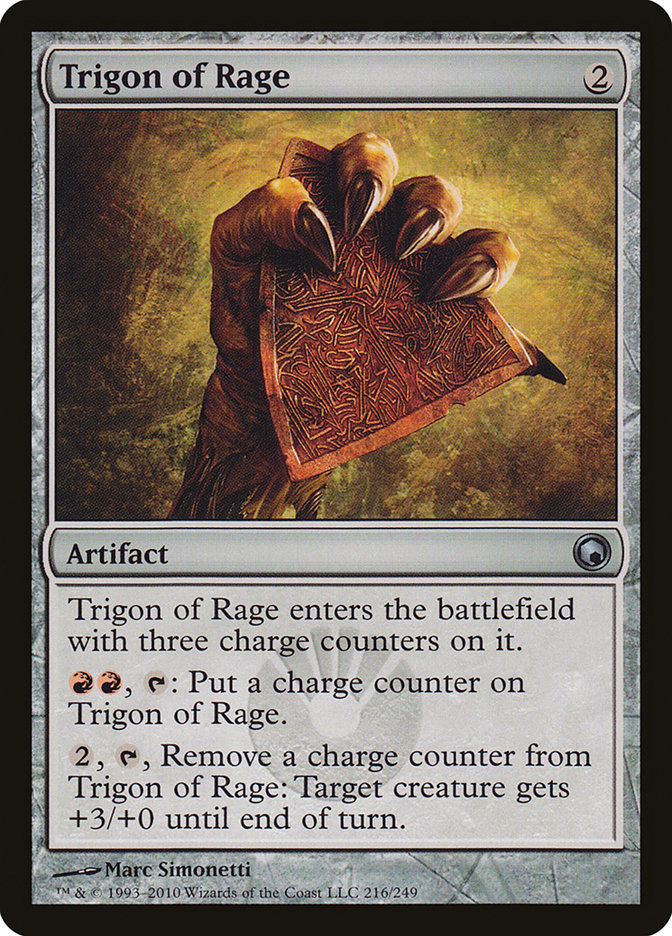 Trigon of Rage [Scars of Mirrodin] | Webway Games