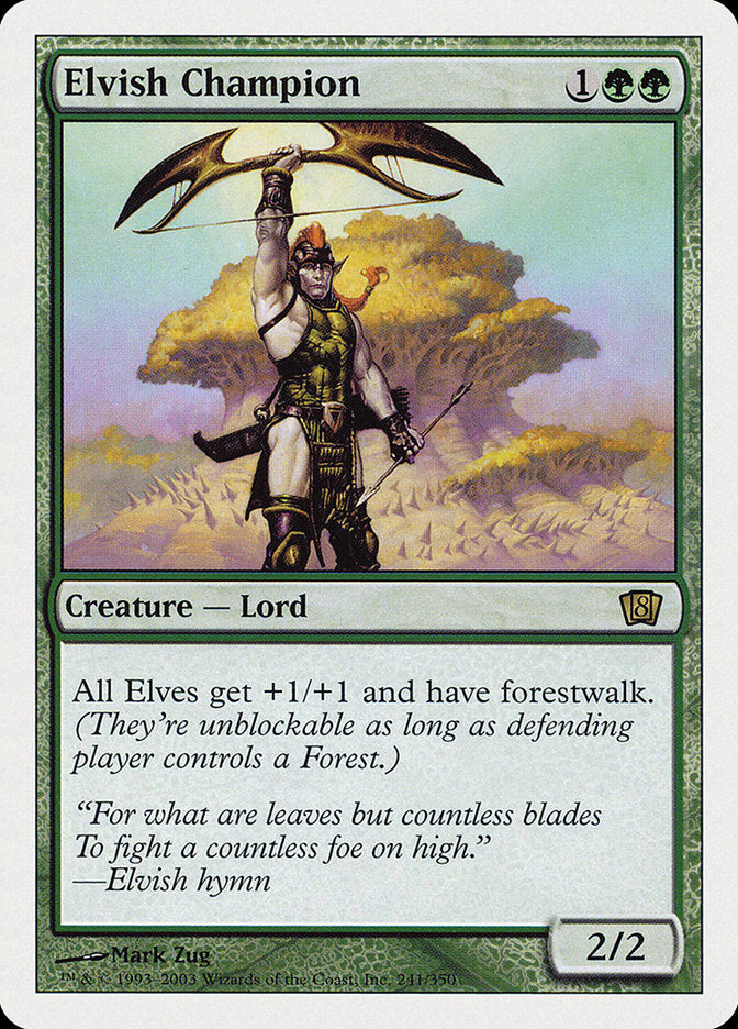 Elvish Champion [Eighth Edition] | Webway Games