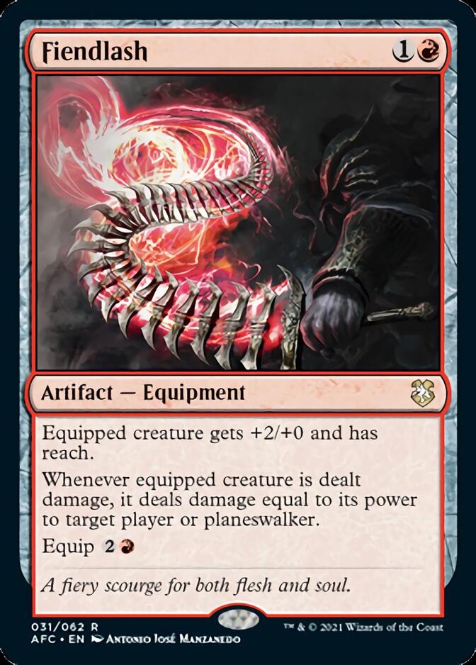 Fiendlash [Dungeons & Dragons: Adventures in the Forgotten Realms Commander] | Webway Games