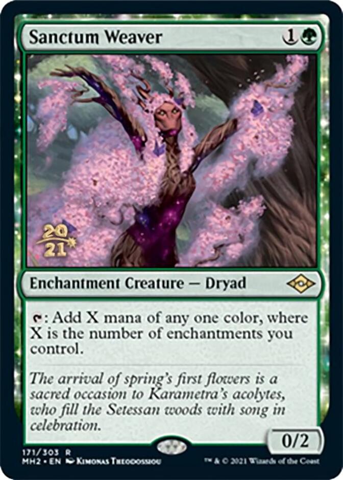 Sanctum Weaver [Modern Horizons 2 Prerelease Promos] | Webway Games
