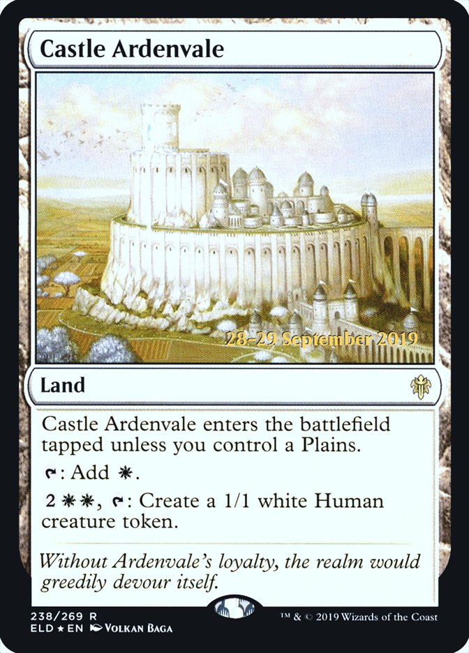 Castle Ardenvale  [Throne of Eldraine Prerelease Promos] | Webway Games