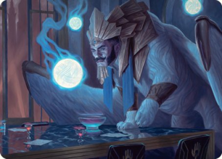 Tivit, Seller of Secrets Art Card [Streets of New Capenna Art Series] | Webway Games