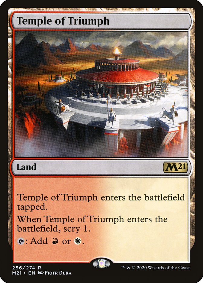 Temple of Triumph [Core Set 2021] | Webway Games