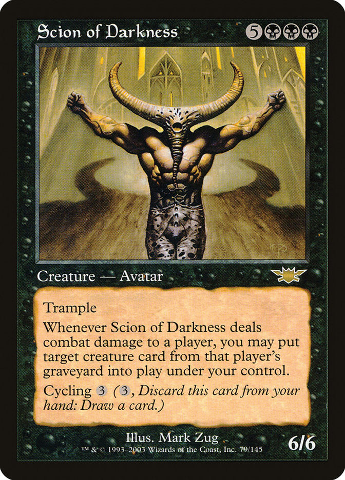 Scion of Darkness [Legions] | Webway Games