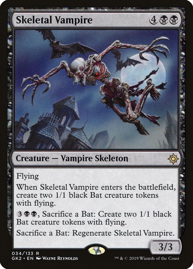 Skeletal Vampire [Ravnica Allegiance Guild Kit] | Webway Games