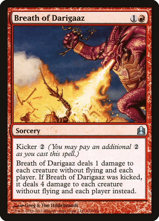 Breath of Darigaaz [Commander 2011] | Webway Games