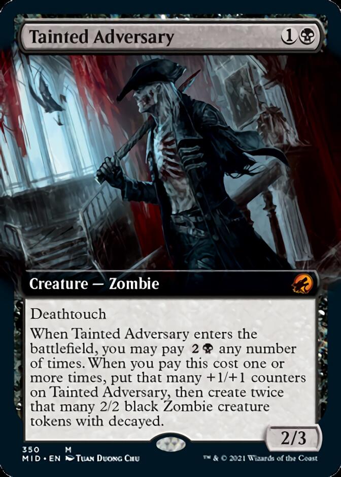 Tainted Adversary (Extended) [Innistrad: Midnight Hunt] | Webway Games