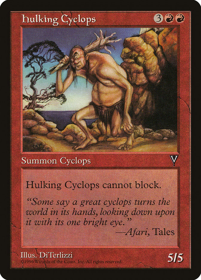 Hulking Cyclops [Visions] | Webway Games