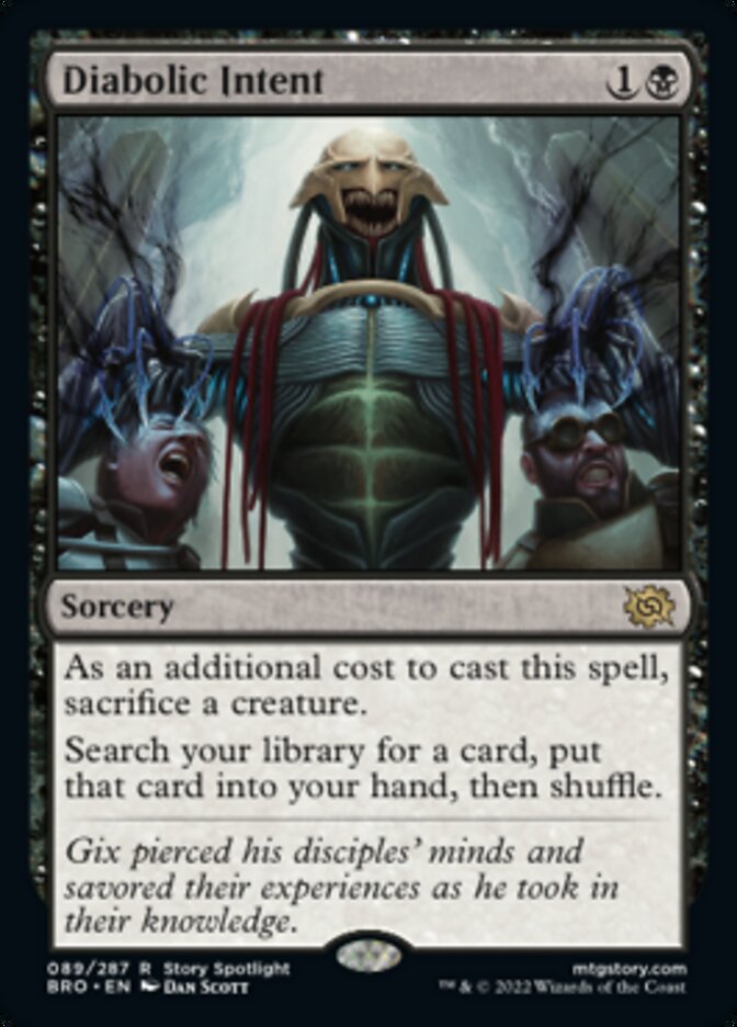 Diabolic Intent [The Brothers' War] | Webway Games