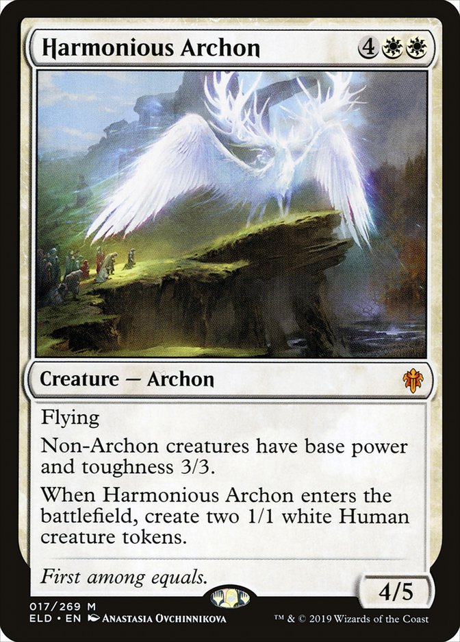 Harmonious Archon [Throne of Eldraine] | Webway Games
