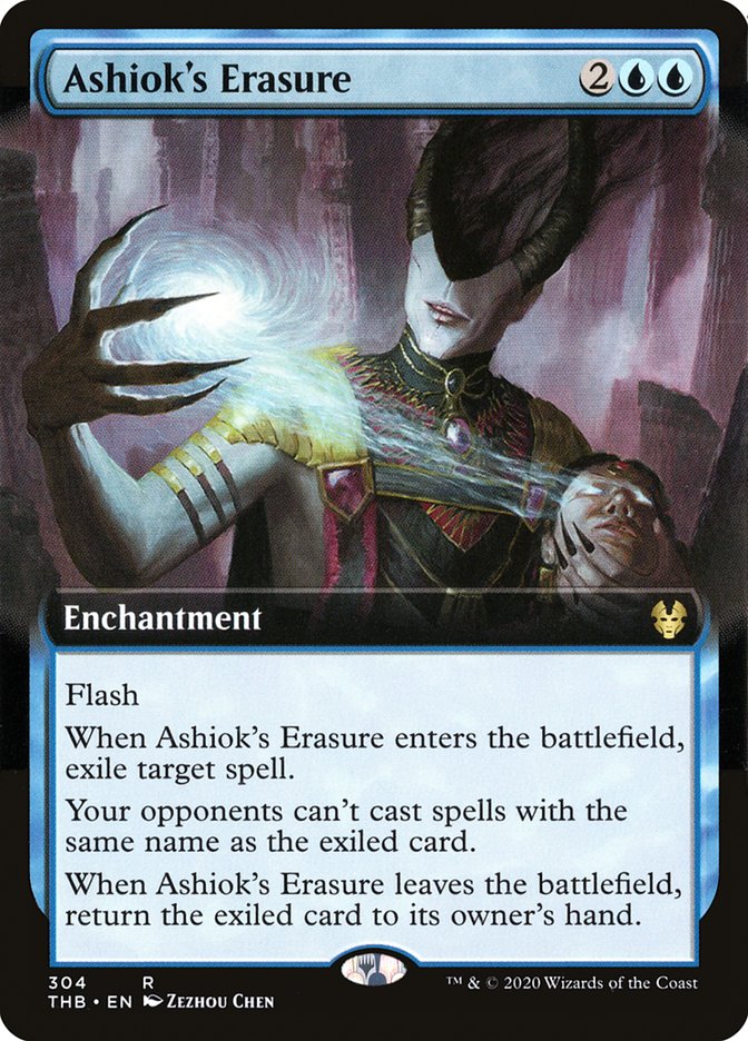 Ashiok's Erasure (Extended Art) [Theros Beyond Death] | Webway Games
