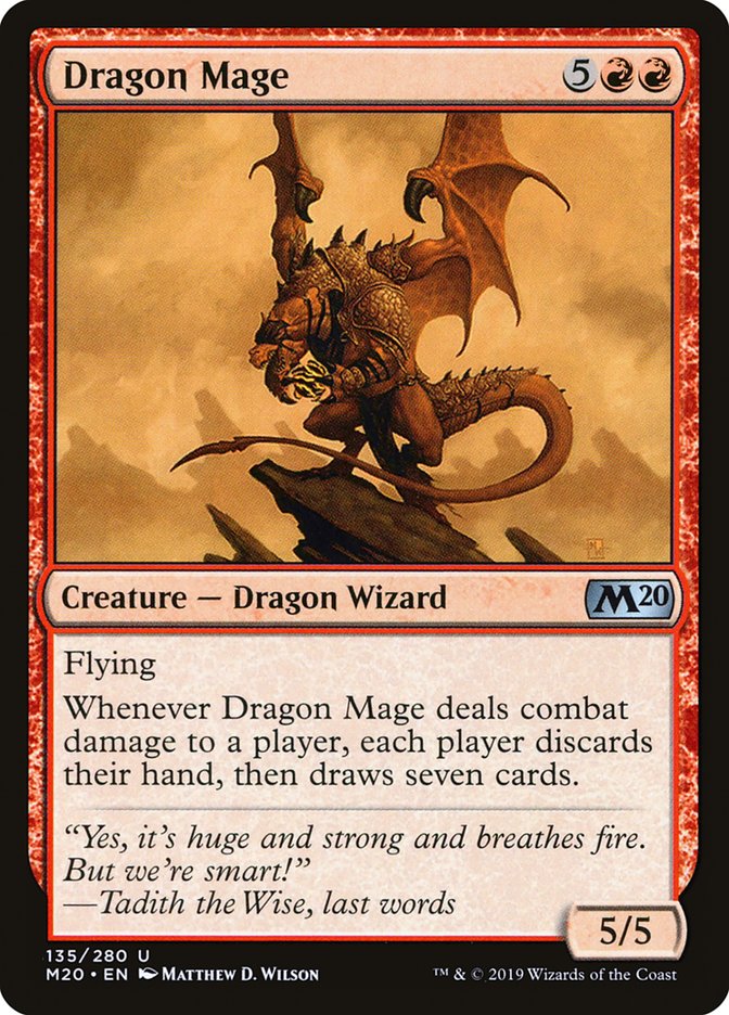 Dragon Mage [Core Set 2020] | Webway Games