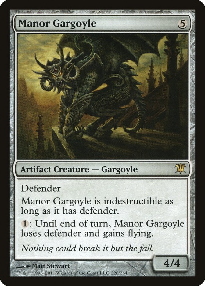 Manor Gargoyle [Innistrad] | Webway Games