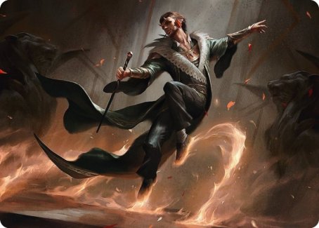 Fleetfoot Dancer Art Card [Streets of New Capenna Art Series] | Webway Games
