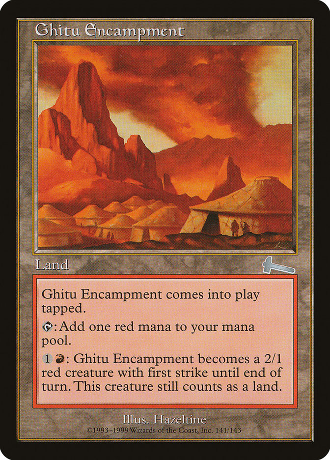Ghitu Encampment [Urza's Legacy] | Webway Games