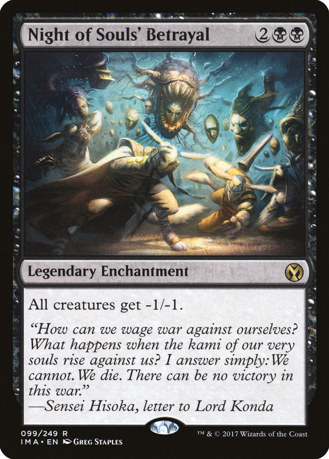 Night of Souls' Betrayal [Iconic Masters] | Webway Games